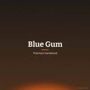 Blue gum hardwood firewood for a long hot burn
